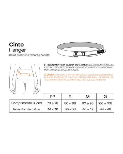 Cinto Tático Invictus Hanger - Preto
