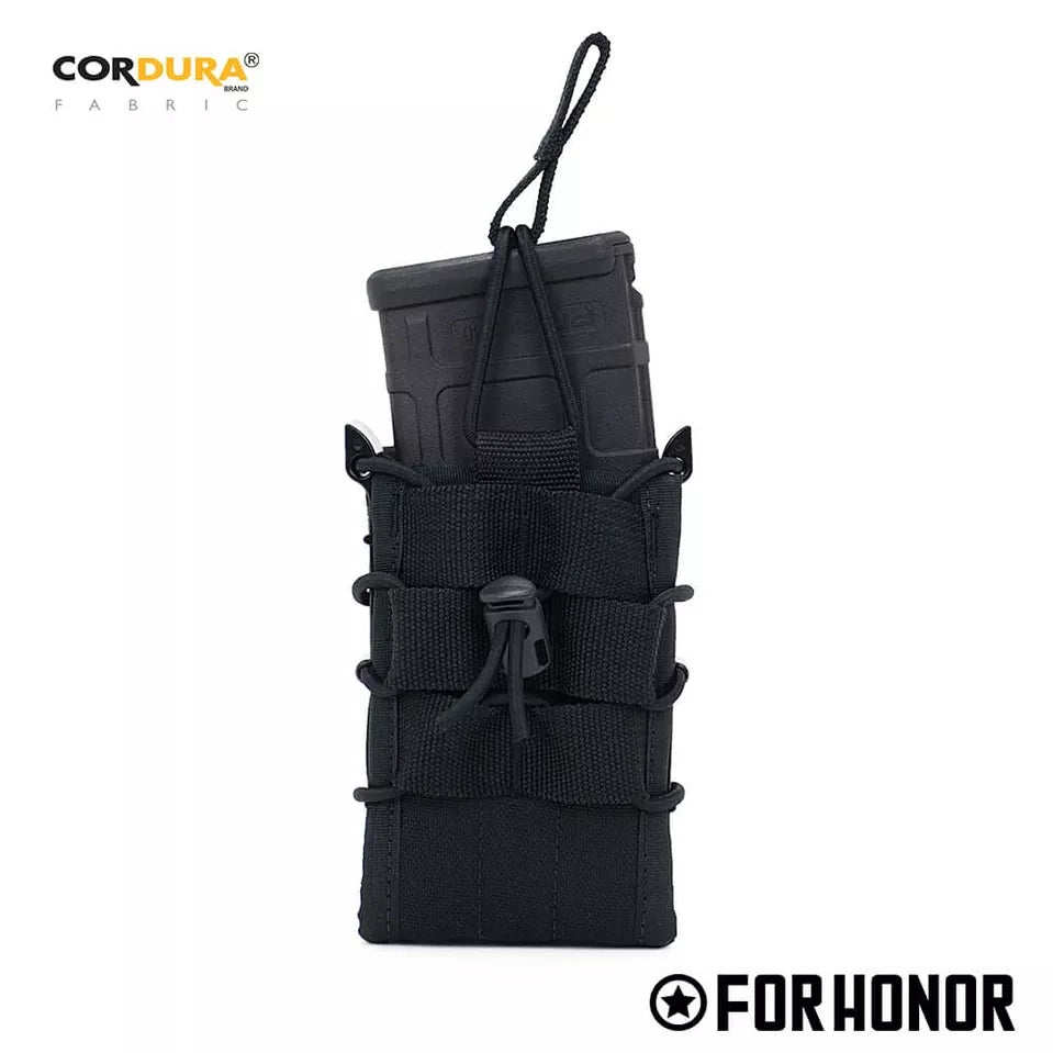 Porta Carregador De Fuzil Fast Mag ForHonor - Preto | HB Militar