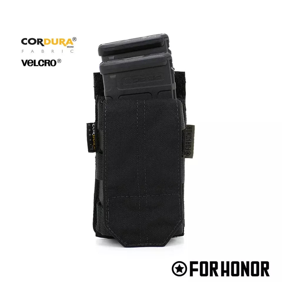 Porta Carregador De Fuzil 5.56 ForHonor - Preto | HB Militar