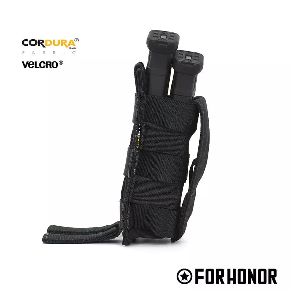 Porta Carregador De Fuzil 5.56 ForHonor - Preto | HB Militar