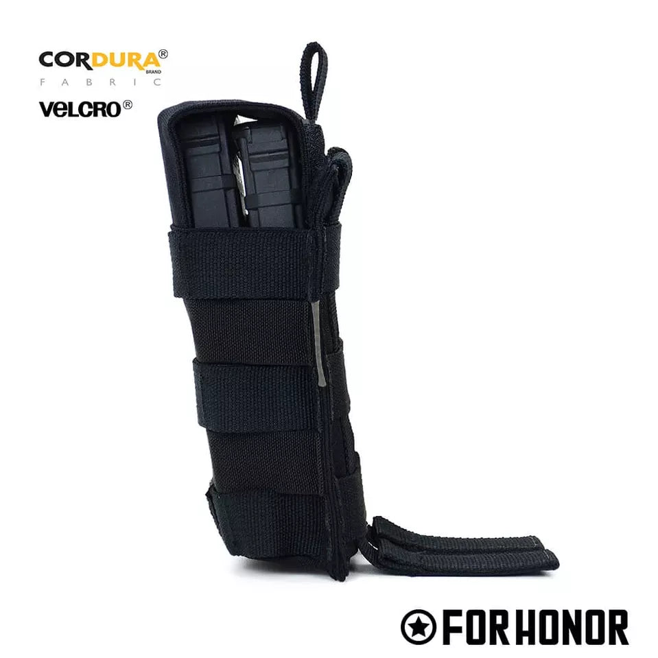 Porta Carregador De Fuzil 5.56 ForHonor - Preto | HB Militar