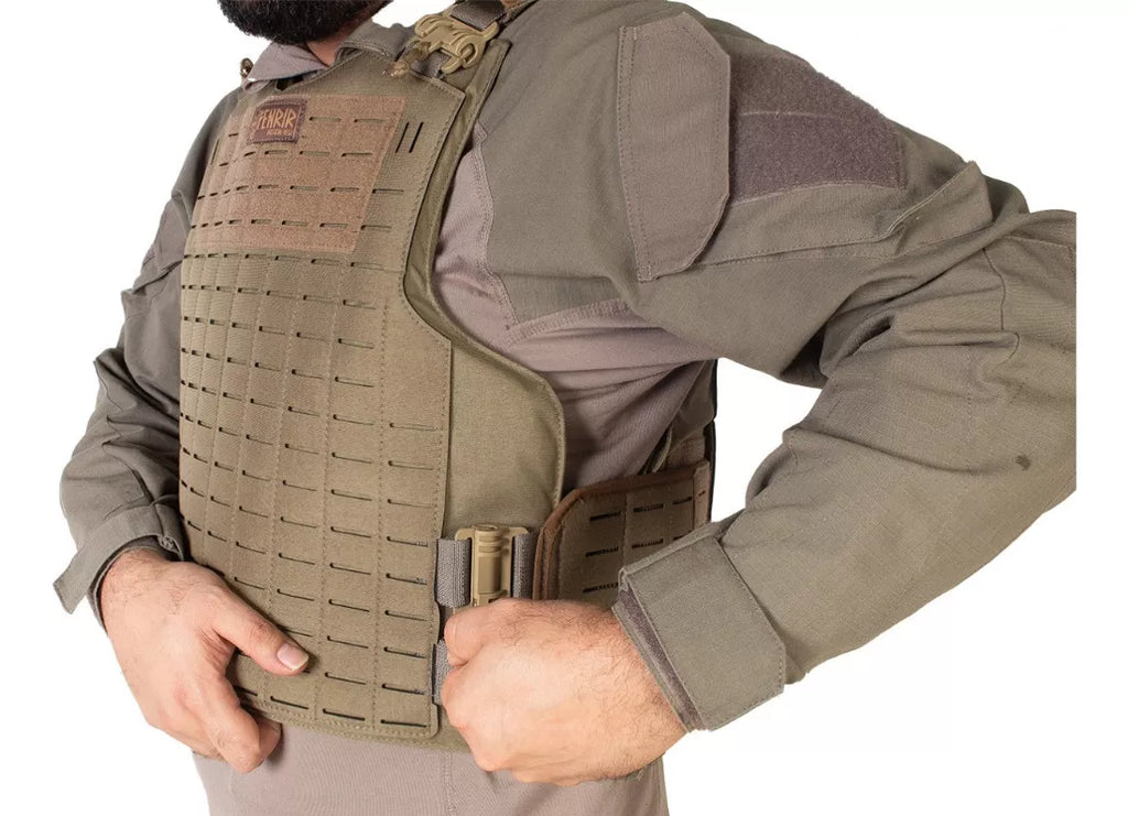 Colete Tatico Modular Fenhir 3 Warfare Coyote | HB Militar