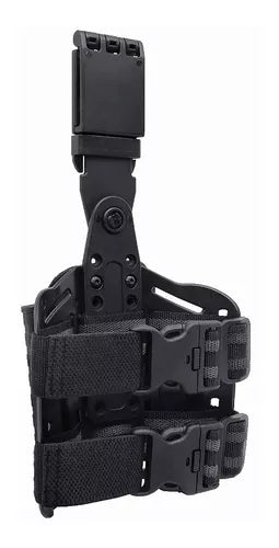 Coldre Revólver Bélica Perna 8T Preto Destro | HB Militar
