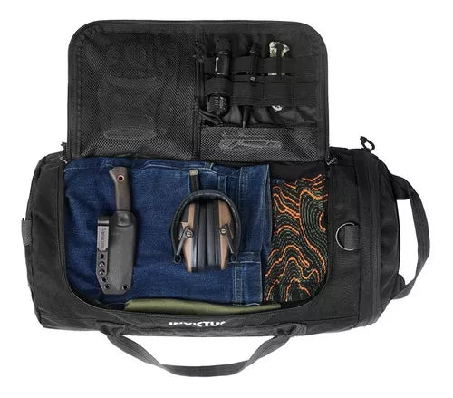 Mala Tática Invictus Discovery Preta | HB Militar