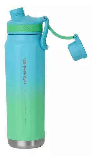 Garrafa Galapagos Cascade Verde E Azul | HB Militar