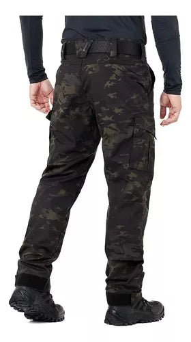 Calça Tática Invictus Platoon - Waskin Black | HB Militar