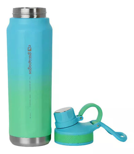 Garrafa Galapagos Cascade Verde E Azul | HB Militar