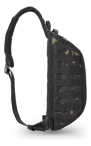 Mochila Tatica Invictus Agility Waskin Black - Sling Bag | HB Militar