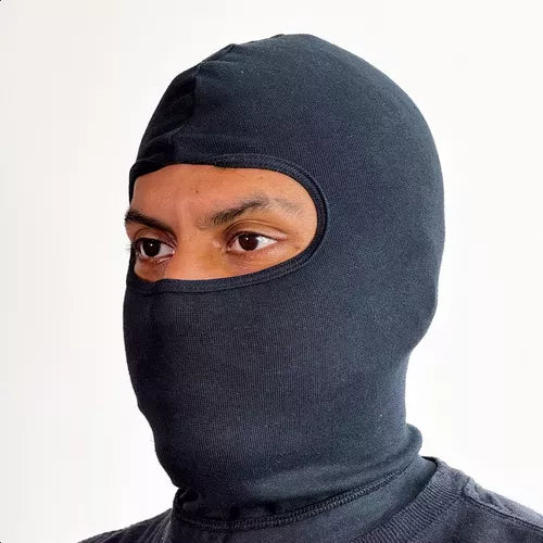 Balaclava Com Malha Em Algodão Maynards - Preto | HB Militar