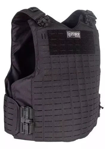 Colete Tático Modular Fenhir 3 Warfare - Preto | HB Militar