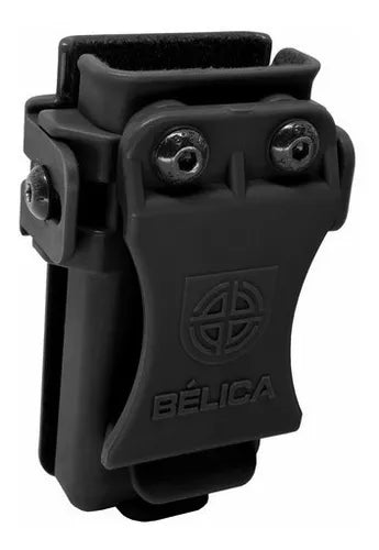 Porta Carregador Bélica Velado Universal Preto – Ajustável | HB Militar