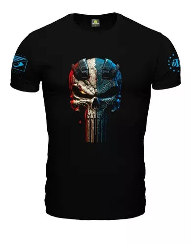 Camisa Militar Justiceiro Punisher Eua Premium 3D - Team Six | HB Militar
