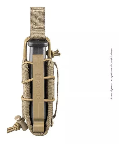 Porta Carregador Fast Pistol Invictus - Coyote | HB Militar