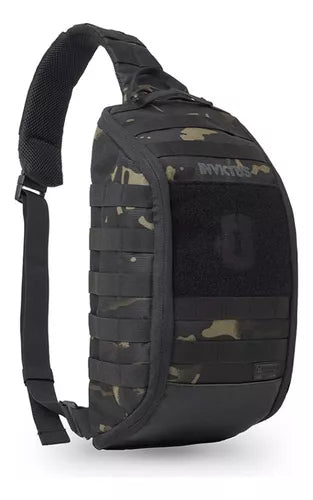 Mochila Tatica Invictus Agility Waskin Black - Sling Bag | HB Militar