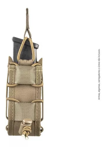 Porta Carregador Fast Pistol Invictus - Coyote | HB Militar