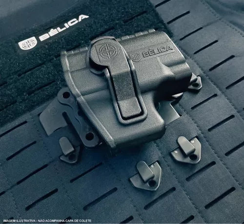 Coldre Eagle Fit Modular Bélica - Preto - Destro | HB Militar