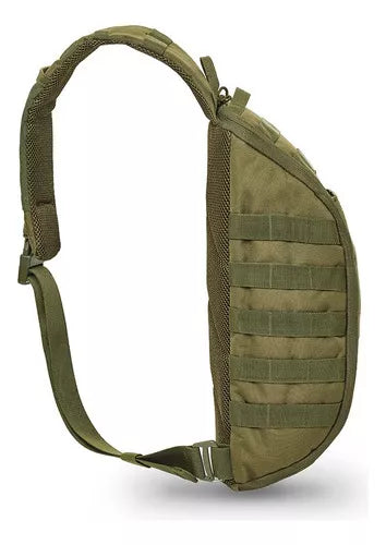 Mochila Tatica Invictus Agility Verde - Sling Bag | HB Militar