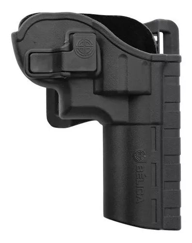 Coldre Revólver Bélica Cintura 6T Preto Destro | HB Militar