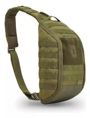 Mochila Tatica Invictus Agility Verde - Sling Bag | HB Militar
