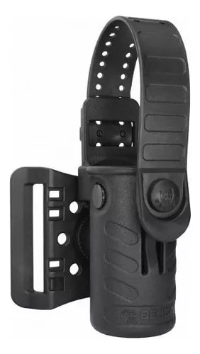 Porta Lanterna / Spray Bélica Em Polímero - Preto | HB Militar