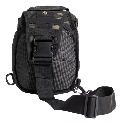 Mochila De Ombro BR Force Patrulha Multicam Black | HB Militar