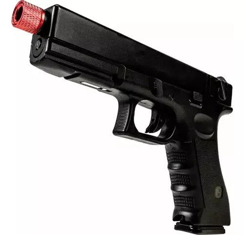 Pistola Airsoft Glock G18 Vg V18 Rossi Blowback Full Auto | HB Militar