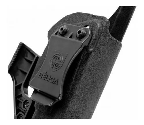 Coldre Velado Bélica para Glock – Destro | Preto Fosco, Compacto e Discreto | HB Militar