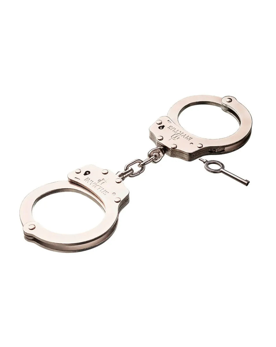 Algema de Corrente - Prata Niquelado Fosco - Invictus | HB Militar