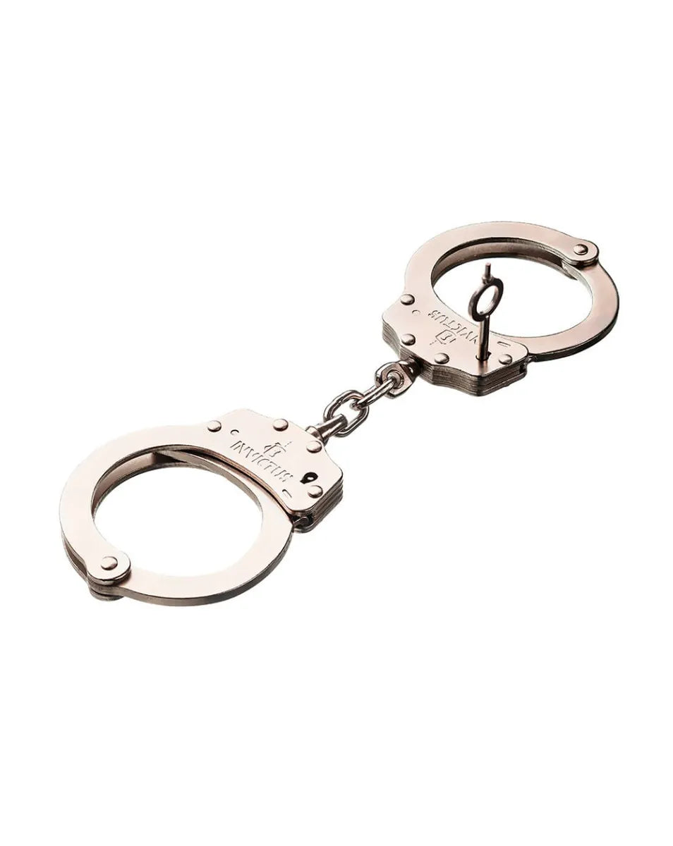 Algema de Corrente - Prata Niquelado Fosco - Invictus | HB Militar