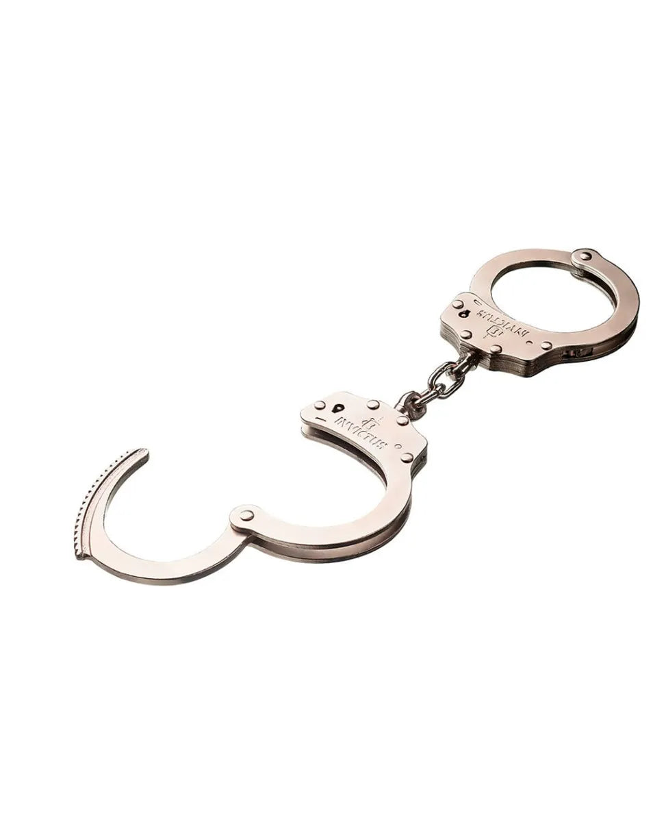 Algema de Corrente - Prata Niquelado Fosco - Invictus | HB Militar