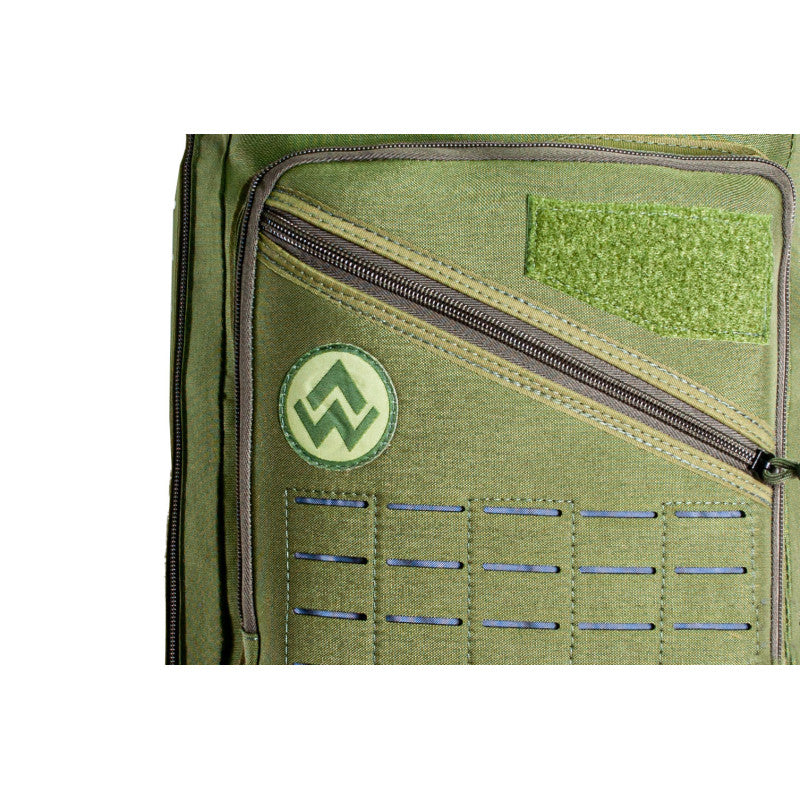 Mochila Tática Modular 1D Warfare Verde | HB Militar